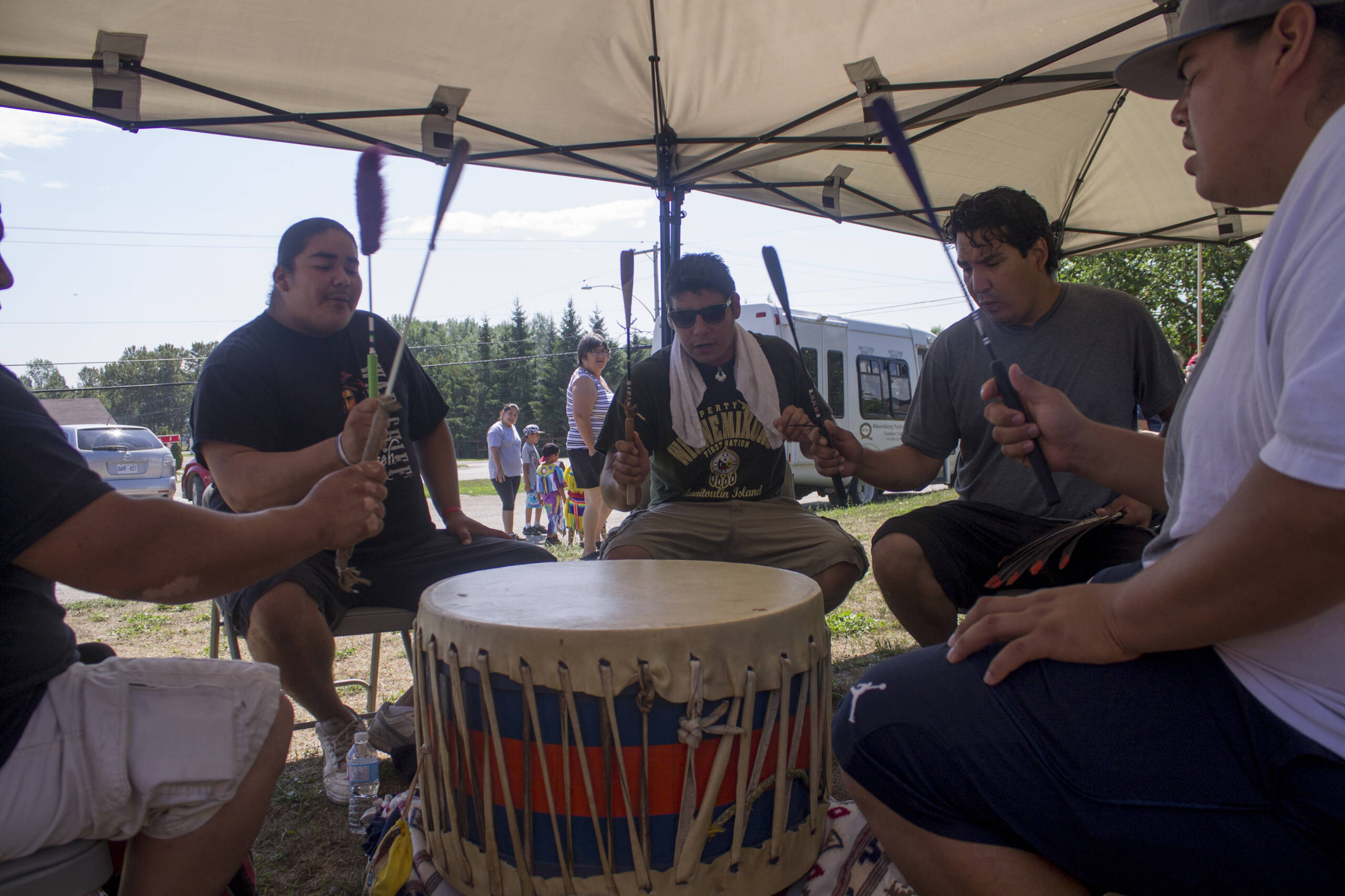 Activities at the Wiky Nursing Home, Wikwemikong, Manitoulin Island